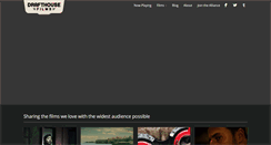 Desktop Screenshot of drafthousefilms.com